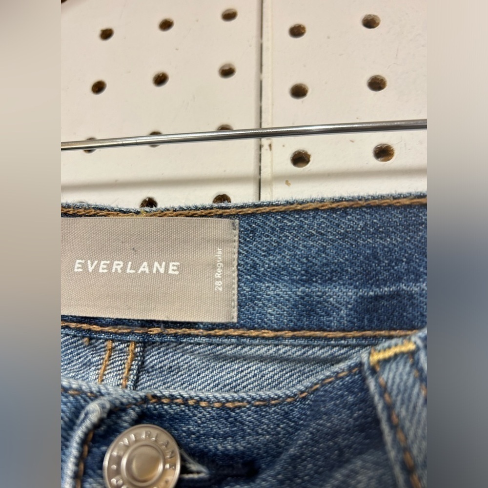 Everlane High Rise Straight Leg Jeans - Picture 2 of 5